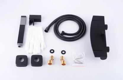 Modern Black Bath Mixer #20119