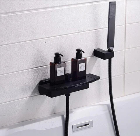 Modern Black Bath Mixer #20119