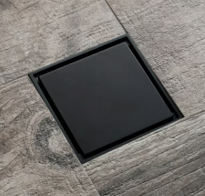 Matt Black Shower Trap #20138