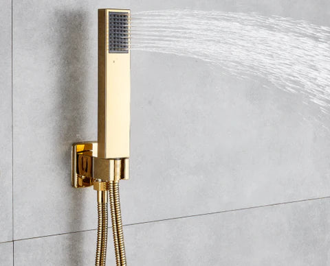 Gold Shower with Hand Shower #20143