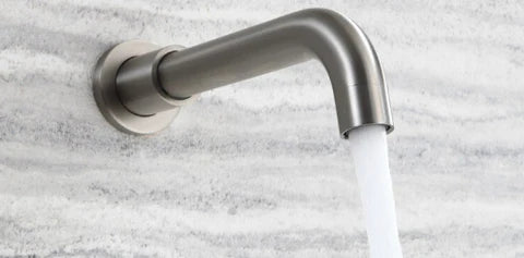 Brushed Nickel Shower with Bath Spout #20233