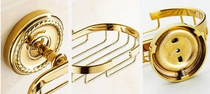 Shiny Gold Soap Holder #20241