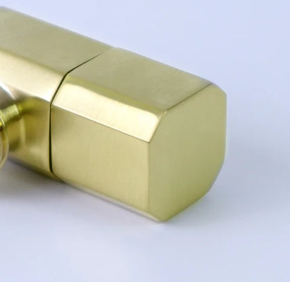 Brushed Gold Angle Valve #20255