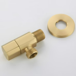 Brushed Gold Angle Valve #20255