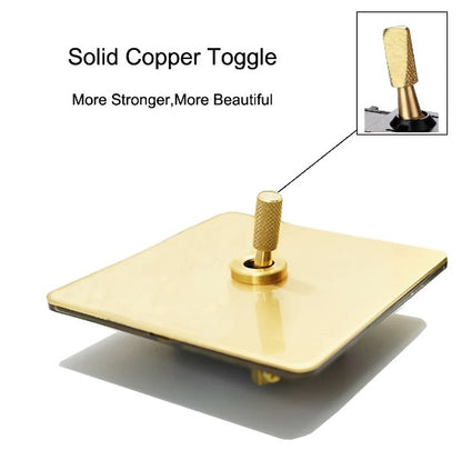 Elegant Gold & Gold Toggle Range