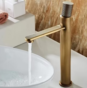 Tall Brass Basin Mixer #202519
