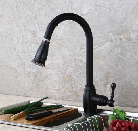 Oil Rubbed Retro Victorian Kitchen Mixer #201736