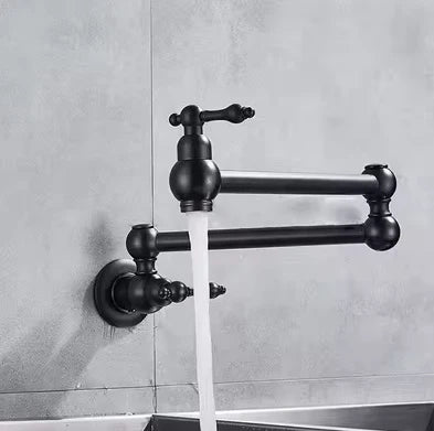 Matt Black Antique Pot Filler #201867
