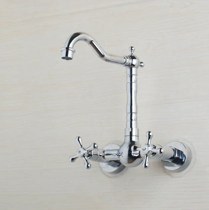 Chrome Antique Basin Mixer #201742