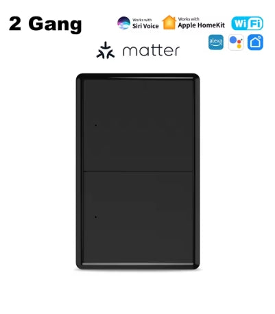 Matter WiFi Smart Wall Light Switch – 1–4 Lever