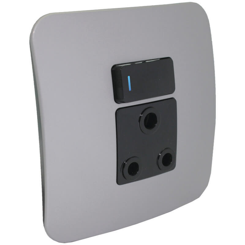 Wire A Plug Rsa Single 16A RSA Socket Outlet with Indicator – Light Switches