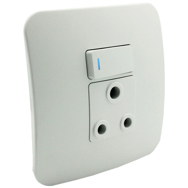 Single RSA Socket Outlet with Indicator