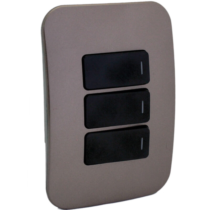 Three Lever Light Switch