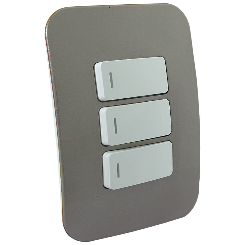 Three Lever Light Switch