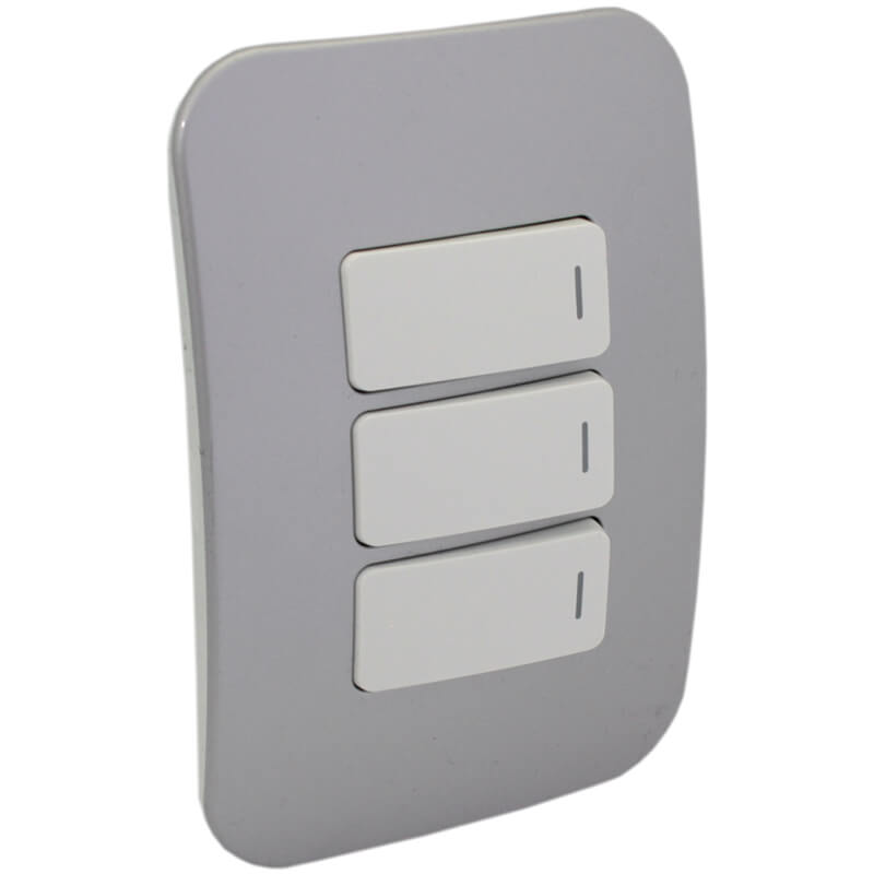 Three Lever Light Switch