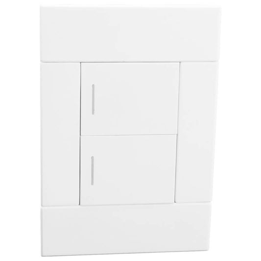 Two Lever Switch - White