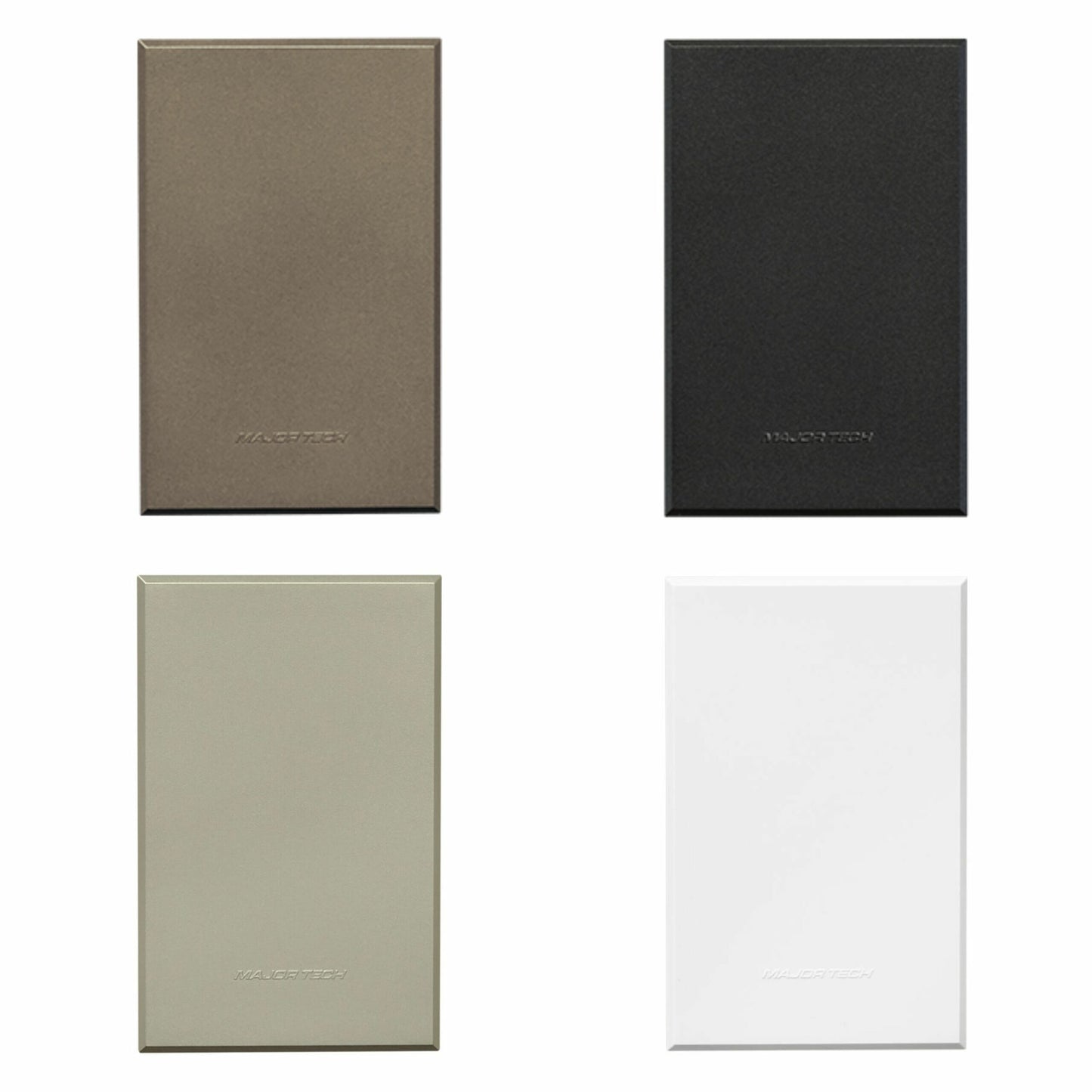 Veti 3 - Blank Cover Plates (50x100mm)