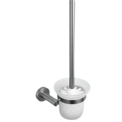 Gun Metal Grey Toilet Brush Holder #202413