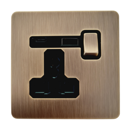 Brushed Brass - Bastille Toggle Range