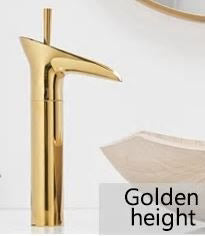Gold Waterfall Mixer #201824