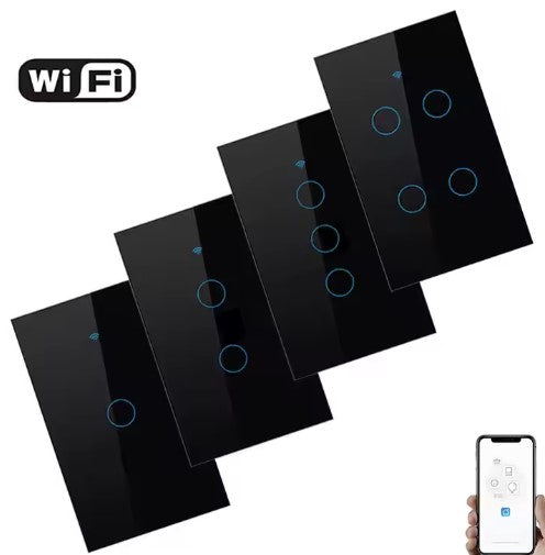 Wifi Smart Touch Switch - Black/White