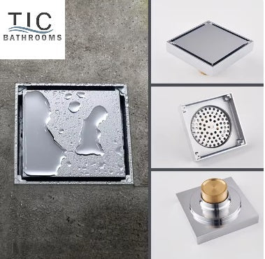 Chrome Shower Trap #202359