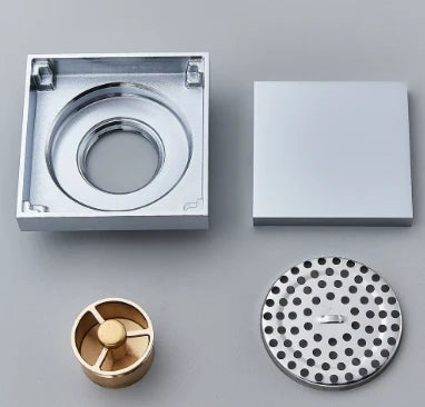 Chrome Shower Trap #202359