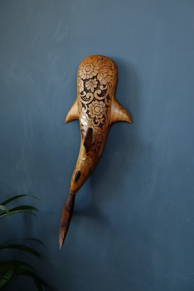 Whale shark wall décor