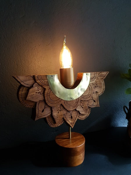 Half Mandala Standing Lamp