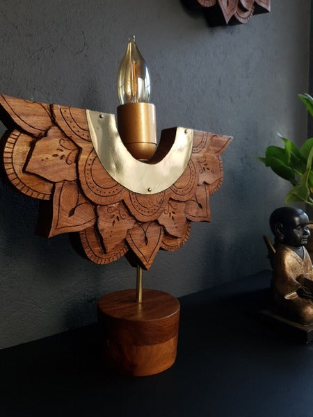 Half Mandala Standing Lamp