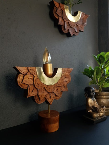 Half Mandala Standing Lamp