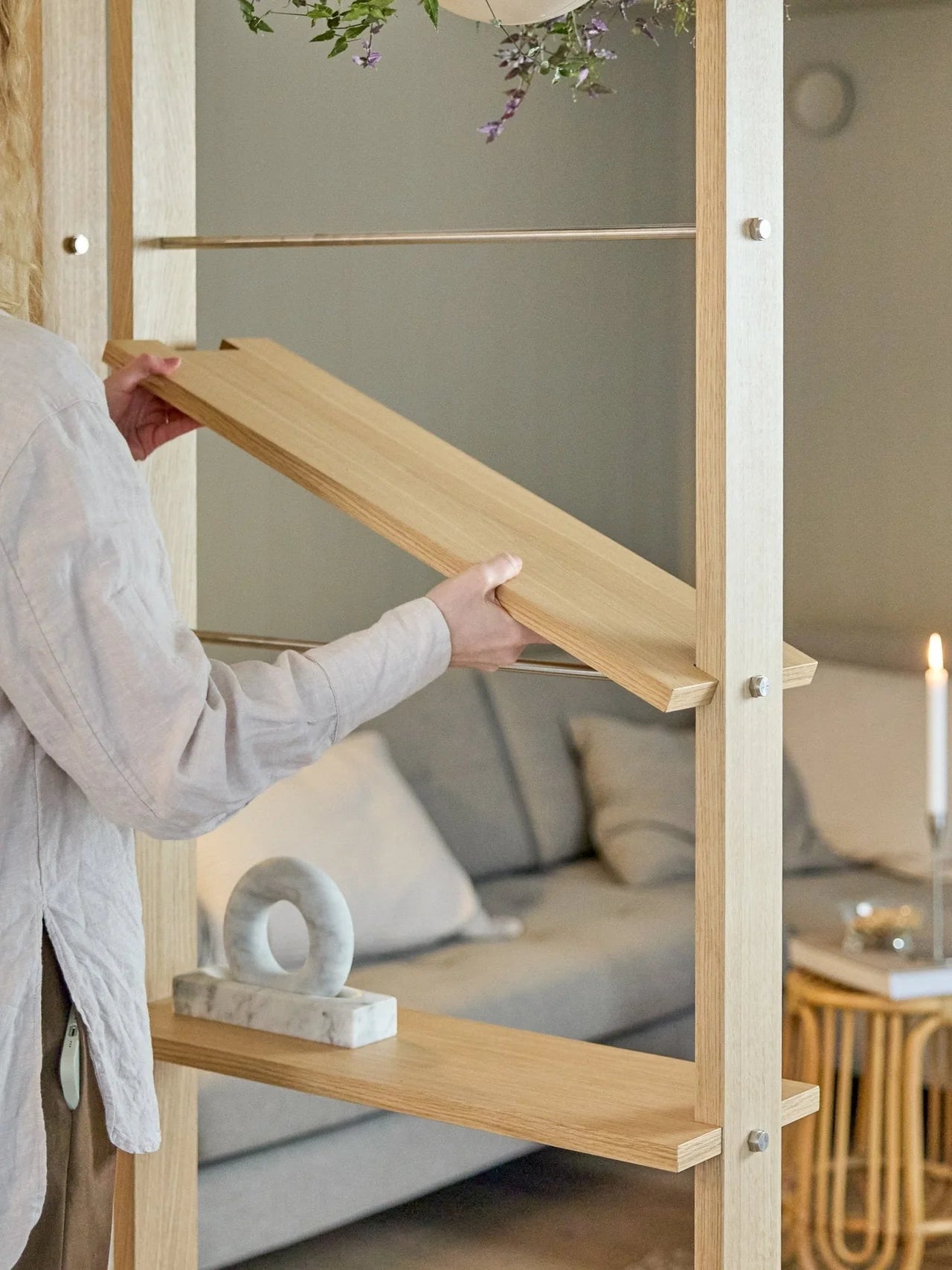 WoodUpp Lova | Wood Shelf
