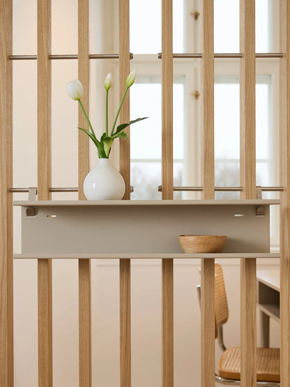 WoodUpp Nell | Double Metal Shelves