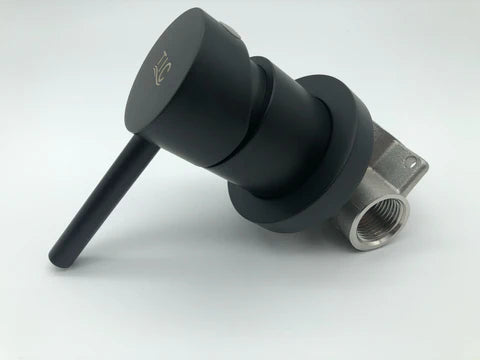 Waterfall Matt Black Basin Mixer #20120