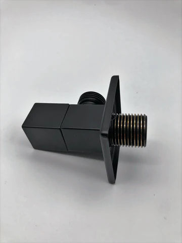 Matt Black Angle Valve #20131