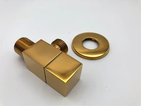 Gold Angle Valve #20127