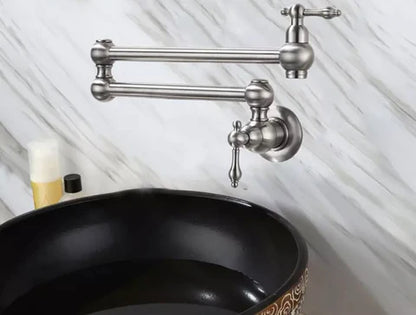 Brushed Nickel Antique Pot Filler #201772