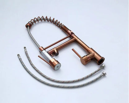 Rose Gold Pull Out Kitchen Mixer #20141