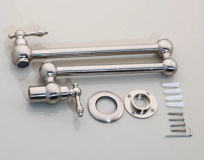 Brushed Nickel Antique Pot Filler #201772