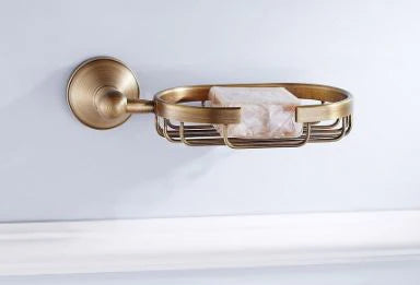 Antique Brass Soap Holder #20186