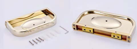 Gold Modern Soap Holder #201925