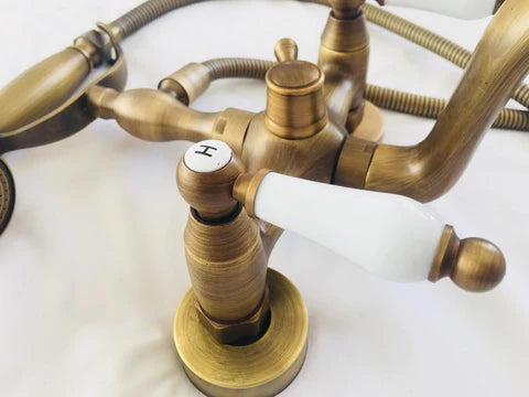 Concealed Antique Brass Bathtub Mixer #201716