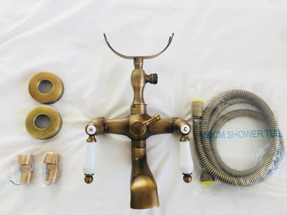 Concealed Antique Brass Bathtub Mixer #201716