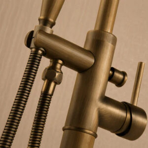 Modern Brass Free Standing Bath Mixer #201832