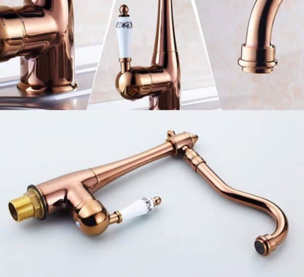 Sleek Antique Rose Gold Mixer #20173 - Image 2