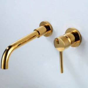 Gold Modern Single Lever Mixer #202080