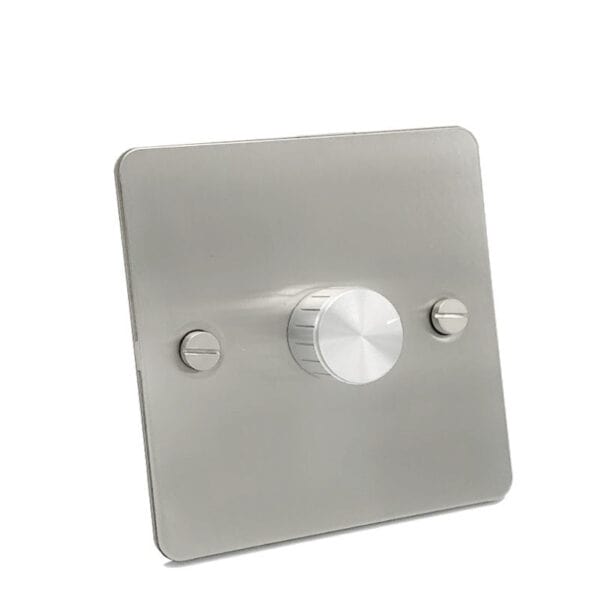 Detailed - Silver - Dimmer - 1 Way