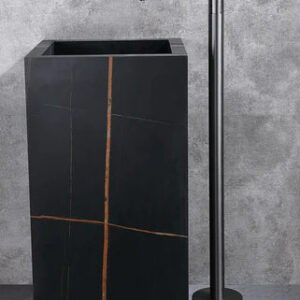 Gunmetal Grey Floor Stand Basin Mixer #202403