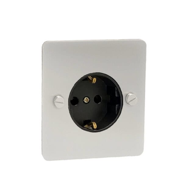 Detailed - Silver - 2 Pin Socket