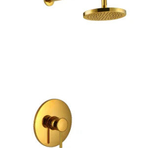 Gold Single Lever Concealed Shower #20216